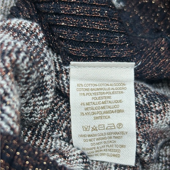 Free People Sweater Dress Sz. Medium Knit Aztec Print Cottagecore Cabincore Boh - Picture 9 of 14